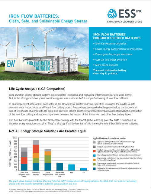 Life cycle analysis white paper Life cycle analysis white paper image