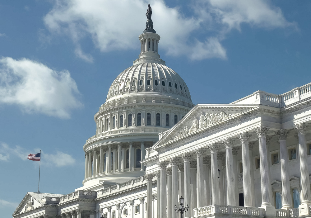 ESS commends the passage of the IRA US capitol building and US flag