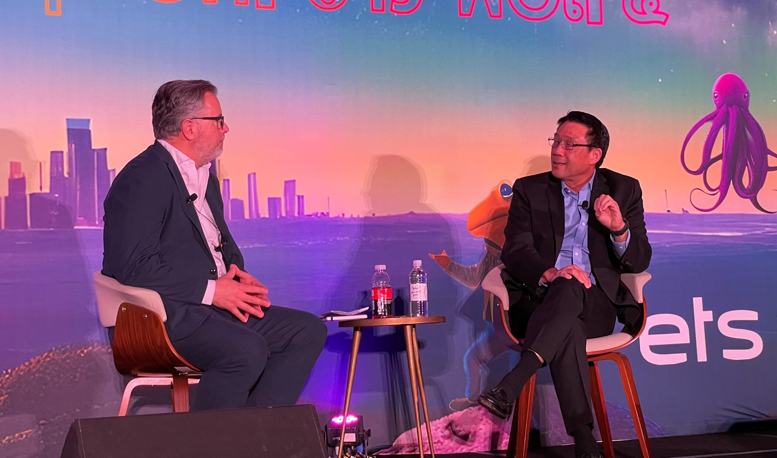 Eric Dresselhuys and Paul Lau at ETS 23